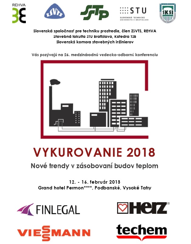 konferencia, Vykurovanie 2018, Vysok&eacute; Tatry
