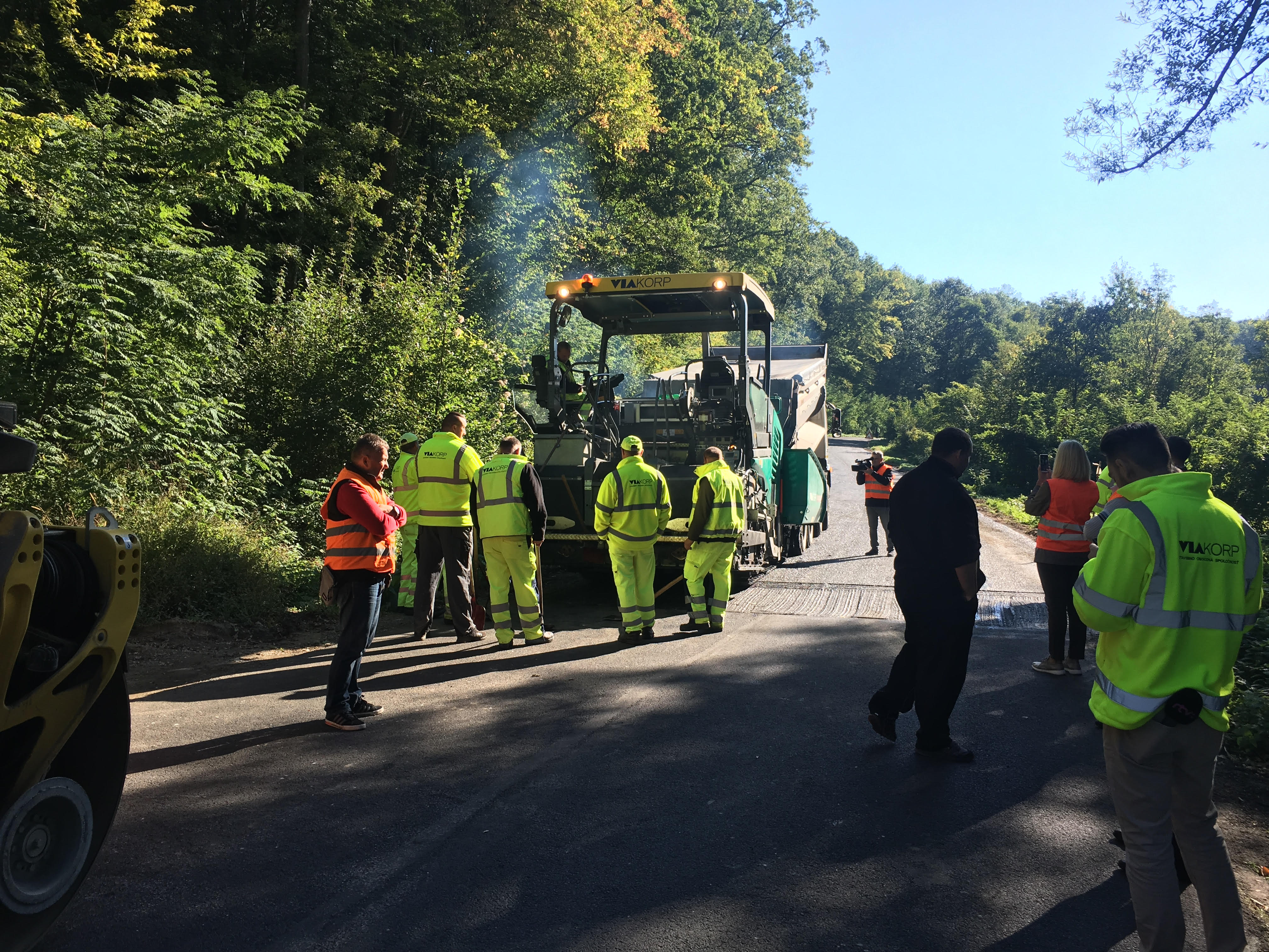 asfalt, plast, odpad, cesty, inov&aacute;cie, Slovensko