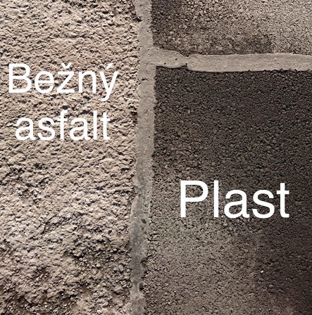 asfalt, plast, odpad, cesty, inov&aacute;cie, Slovensko