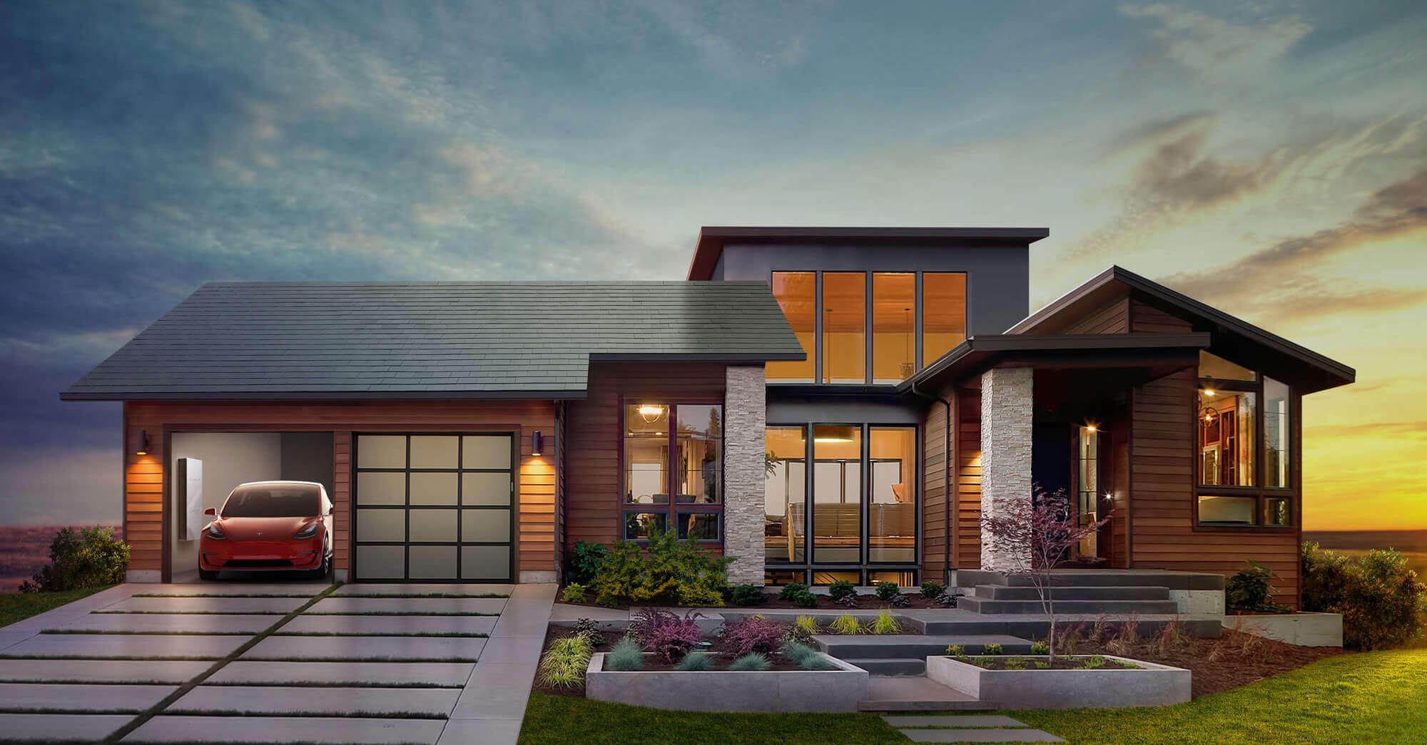 Tesla, strecha, Solar City, sol&aacute;rna strecha, Elon Musk, b&yacute;vanie