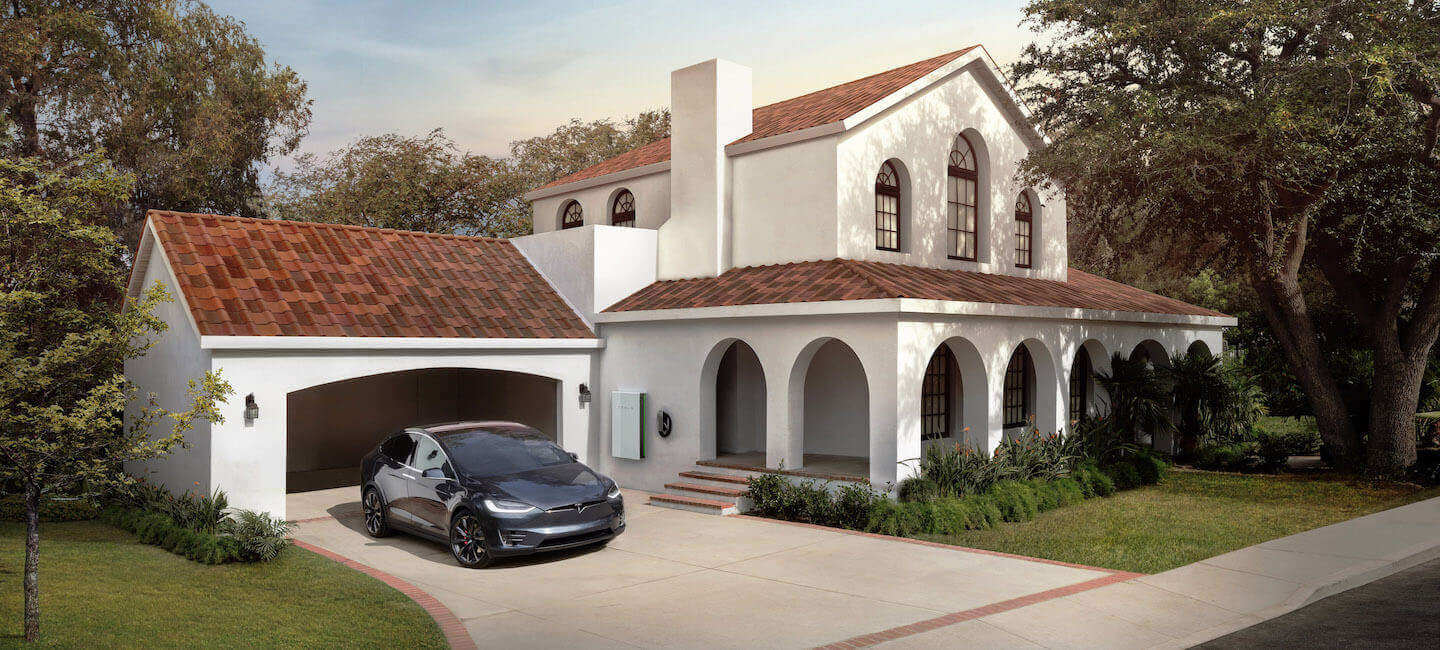Tesla, strecha, Solar City, sol&aacute;rna strecha, Elon Musk, b&yacute;vanie
